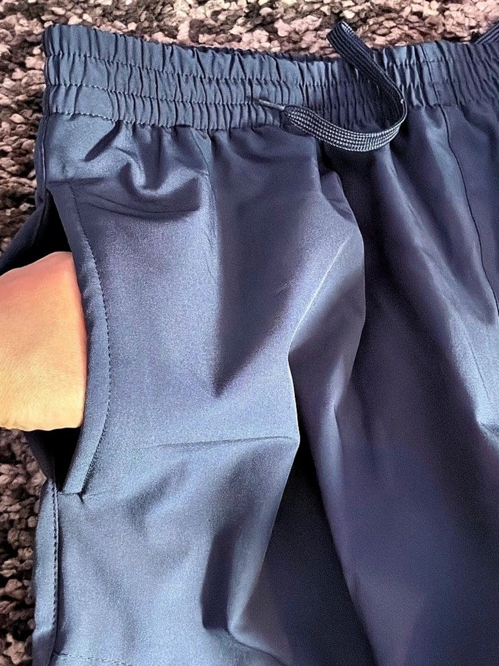 🌙✨🆕New Balance Men's Jogger Pants in Blue Size XL - Picture 6 of 9